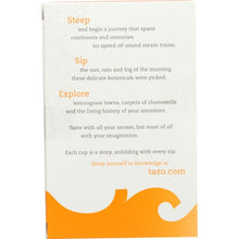 Load image into Gallery viewer, TAZO: Wild Sweet Orange Herbal Tea Caffeine-Free 20 Tea Bags, 1.58 oz
