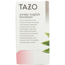 Load image into Gallery viewer, TAZO: Tea Awake English Breakfast, 1.8 oz
