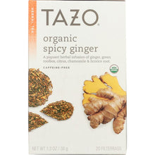 Load image into Gallery viewer, TAZO: Tea Ginger Spicy Organic, 1.3 oz
