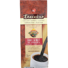 Load image into Gallery viewer, TEECCINO: Mediterranean Herbal Coffee Medium Roast Caffeine Free Vanilla Nut, 11 oz
