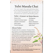 Load image into Gallery viewer, ORGANIC INDIA: Tulsi Masala Chai Tea, 18 Tea Bags, 1.33 oz
