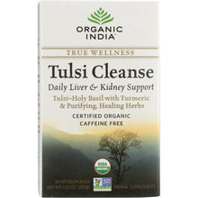 Load image into Gallery viewer, ORGANIC INDIA: Tea Tulsi Cleanse Organic, 18 bg
