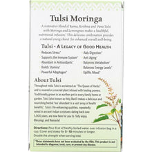 Load image into Gallery viewer, ORGANIC INDIA: Tea Tulsi Moringa, 18 bg
