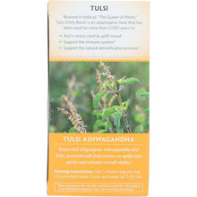 Load image into Gallery viewer, ORGANIC INDIA: Tulsi Ashwagandha Tea, 18 bg
