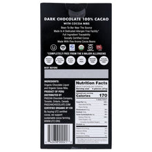 Load image into Gallery viewer, PASCHA: Dark Chocolate with Organic Cocoa Nibs, 2.82 oz
