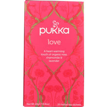 Load image into Gallery viewer, PUKKA HERBS: Love Herbal Tea, 20 bg
