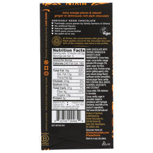 Load image into Gallery viewer, DIVINE CHOCOLATE: Chocolate Bar Dark Ginger Orange, 3 oz
