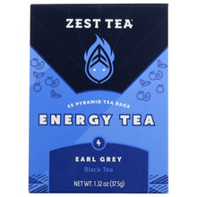 Load image into Gallery viewer, ZEST TEA: Earl Grey Energy Tea, 15 ct
