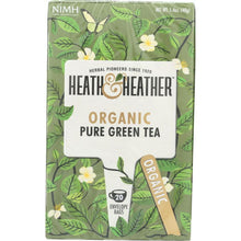 Load image into Gallery viewer, HEATH AND HEATHER: Organic Pure Green Tea, 20 ea
