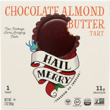 Load image into Gallery viewer, HAIL MERRY: Chocolate Almond Butter Tart, 3 oz
