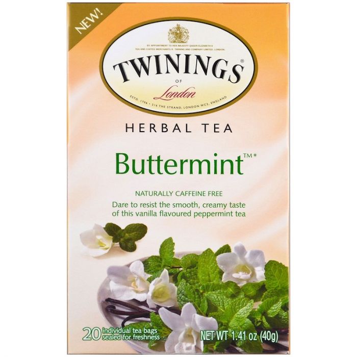 TWINING TEA: Buttermint Herbal Tea, 1.41 oz