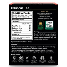 Load image into Gallery viewer, BUDDHA TEAS: Hibiscus Tea, 18 bag
