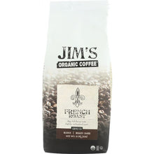 Load image into Gallery viewer, JIM&#39;S ORGANIC COFFEE: French Roast Coffee, 11 oz
